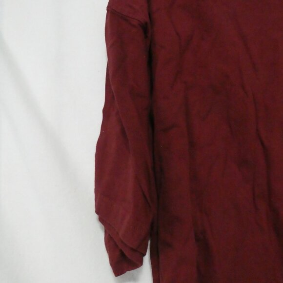 BACK COUNTRY CLOTHING CO. | 2XT | Classic Burgundy Short Sleeve Cotton T-Shirt - Picture 8 of 12